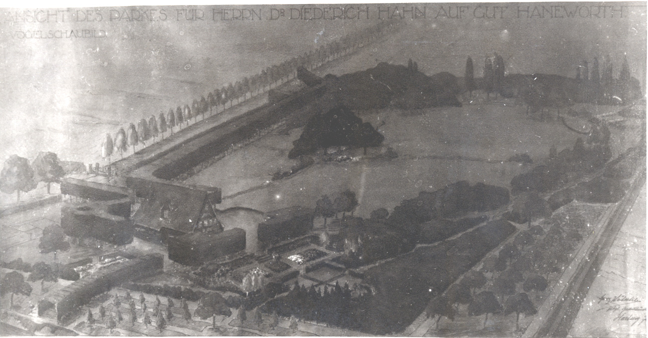 Parkentwurf