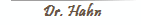 Dr. Hahn